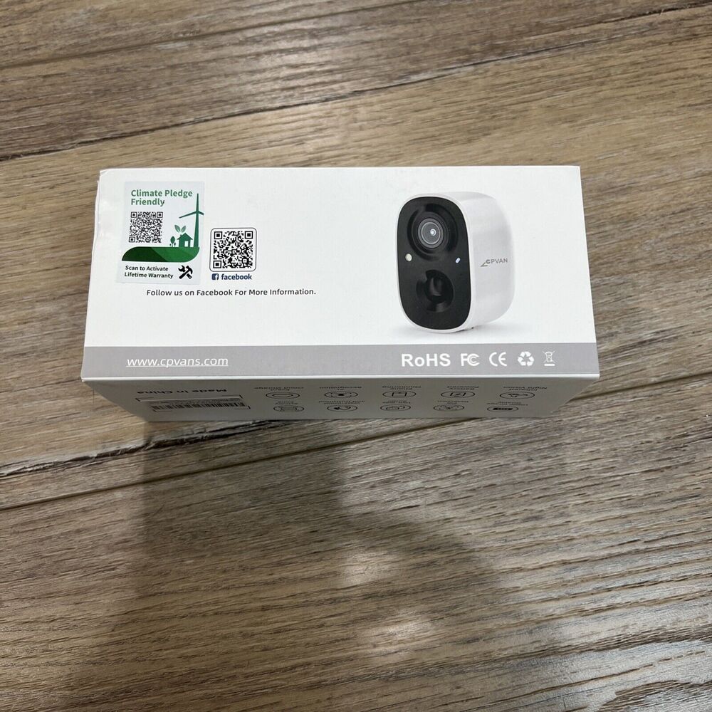 CPVAN Smart Battery Camera Brand New In Box - Picture 2 of 3